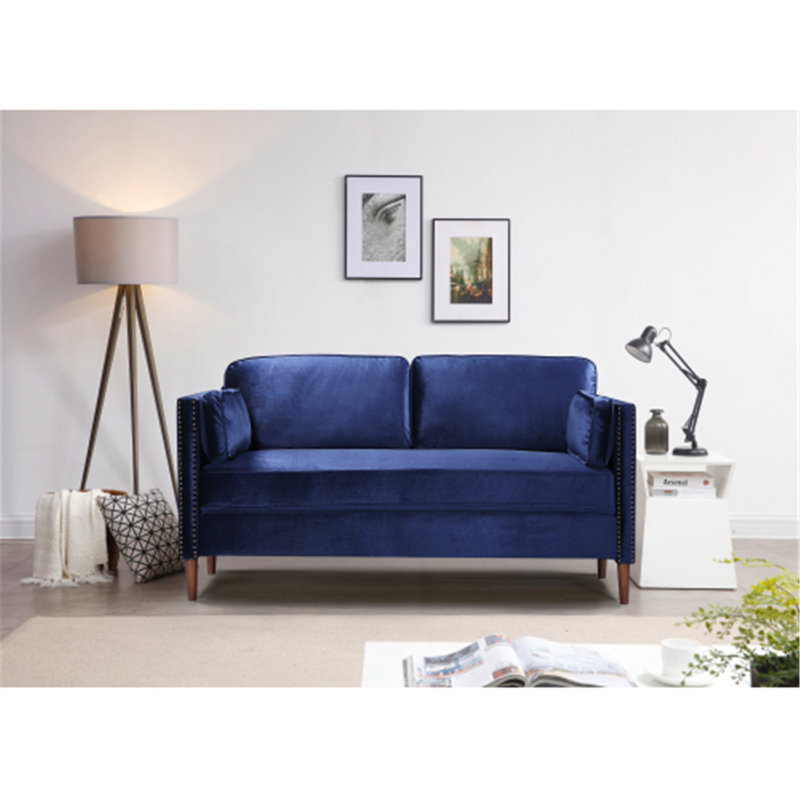 Causeuse modulaire à accoudoirs carrés 57,5 po Anuhea
