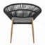 Chaise d'extérieur en osier de style papasan-532937980