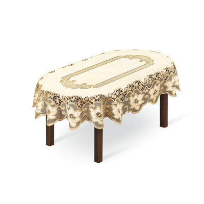 Davin Lace Floral Tablecloth