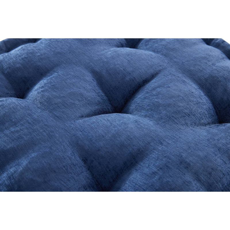 Coussin de sol carré en poly chenille