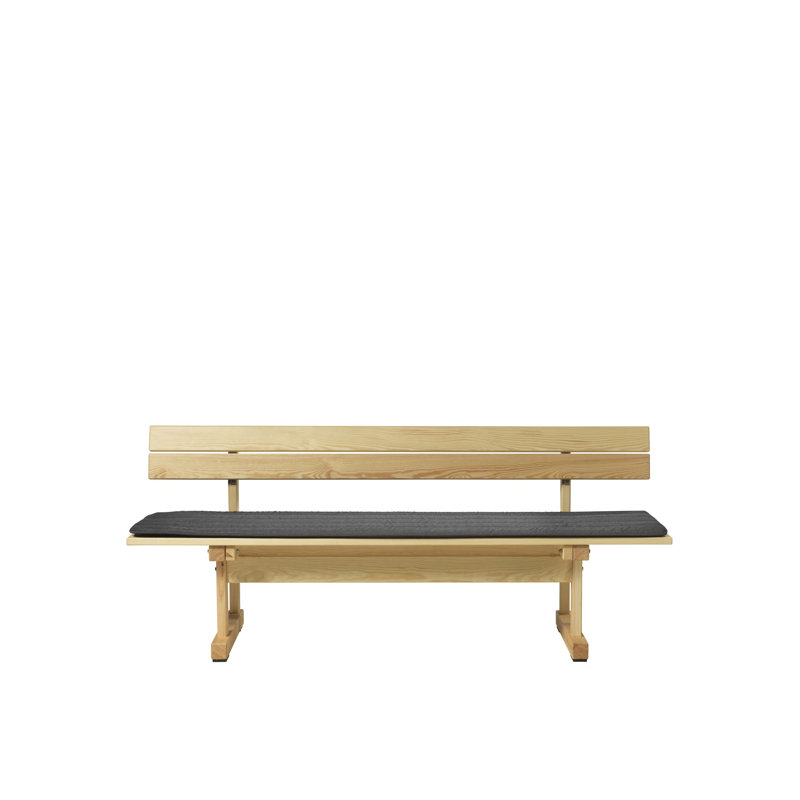 Ermelundene Outdoor Bench, Natural