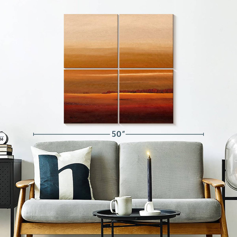 Sundown III, 32" H x 32" W