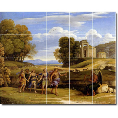 Carrelage mural décoratif en céramique 30 po x 24 po 6 po x 6 po