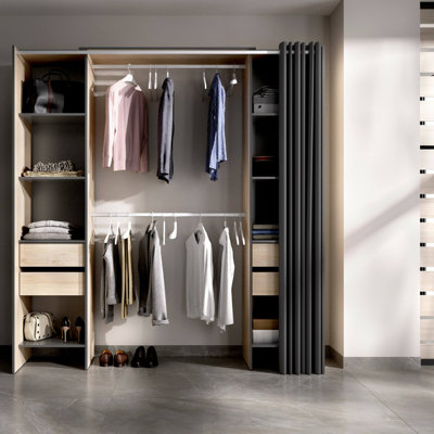 Mufaro 179cm Closet System