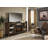 Dazya Unfinished TV Stand for TVs up to 65" with Fireplace Included