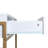 Ebinum Metal Base Writing Desk