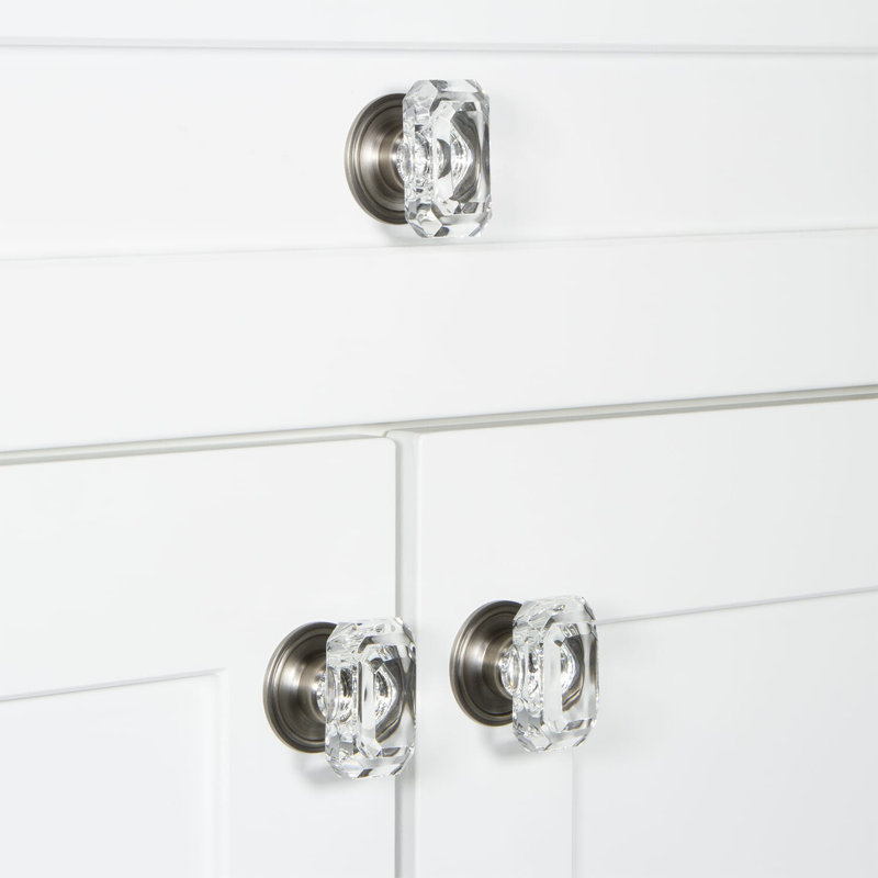 Baguette Cabinet Knob, Antique Pewter