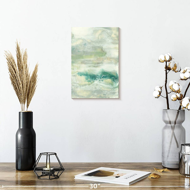 Avery Serene Seafoam I, 12" H x 8" W