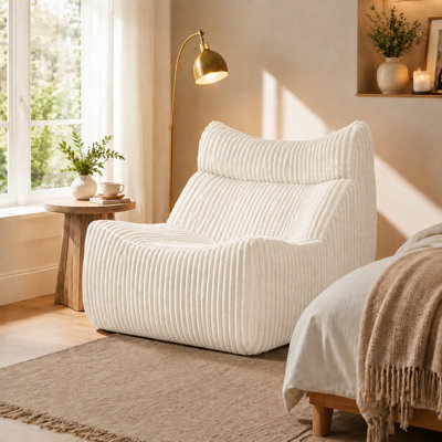 Fauteuil à billes en mousse viscoélastique pour adultes Giant