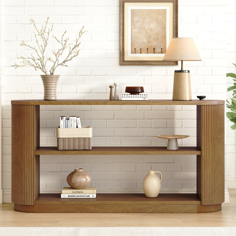 Console de vestibule moderne Mirod, Brun