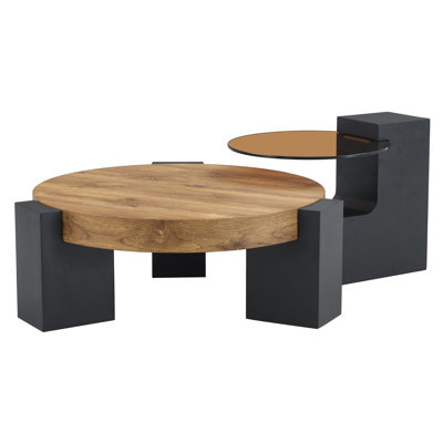 The Detachable Double-Decker Coffee Table, The Stylish Design Is More Precious