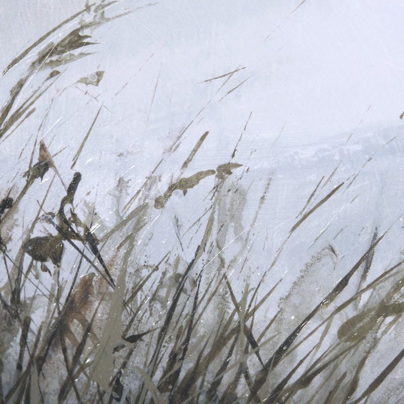 «Chilly Breeze I» par Natali a, reproduction d'art encadrée texturée matte sous verre, Chilly Breeze I