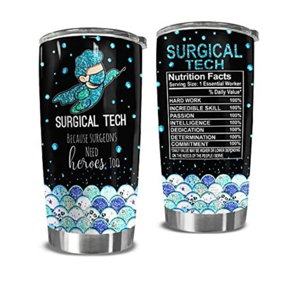 TeexCorp 200oz. Double Wall Insulated Stainless Steel Travel Tumbler