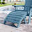 Plastic Adirondack Folding Outdoor Ottoman(TWO SETS)-104826919