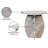 Iverna Marble Top End Table-88338162