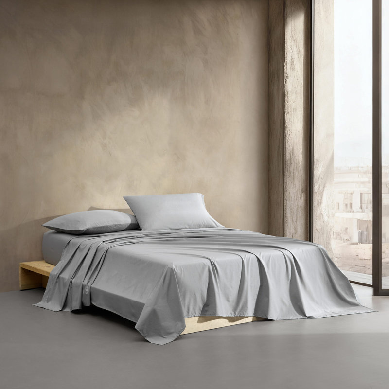 Calvin Klein Modern Comfort Sheet Set, Grey, Twin XL