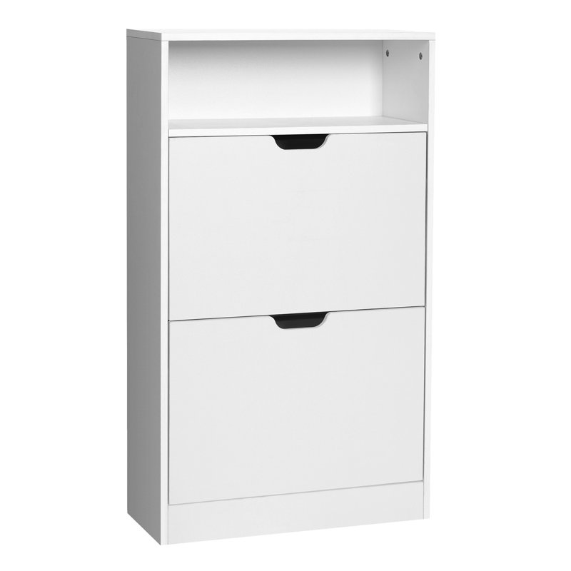 12 Pair Flip Down Shoe Storage