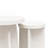 Alyssea Pedestal Side Table Set
