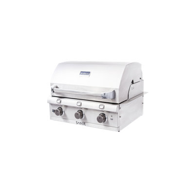 Saber 3-Burner Built-In Natural Gas Grill