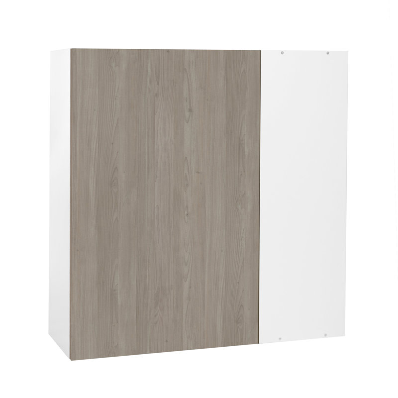 Armoire de cuisine à assemblage rapide Radiance, Gris nordique, H 96 po x l 18 po x P 24 po