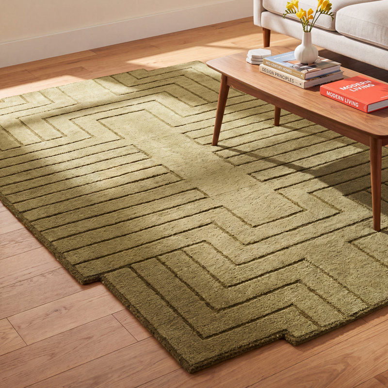 Loretto M-5497 Hand Made Rug, Novelty 5'7" x 6'