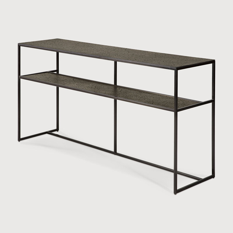 Pentagon 59'' W Stone Console Table