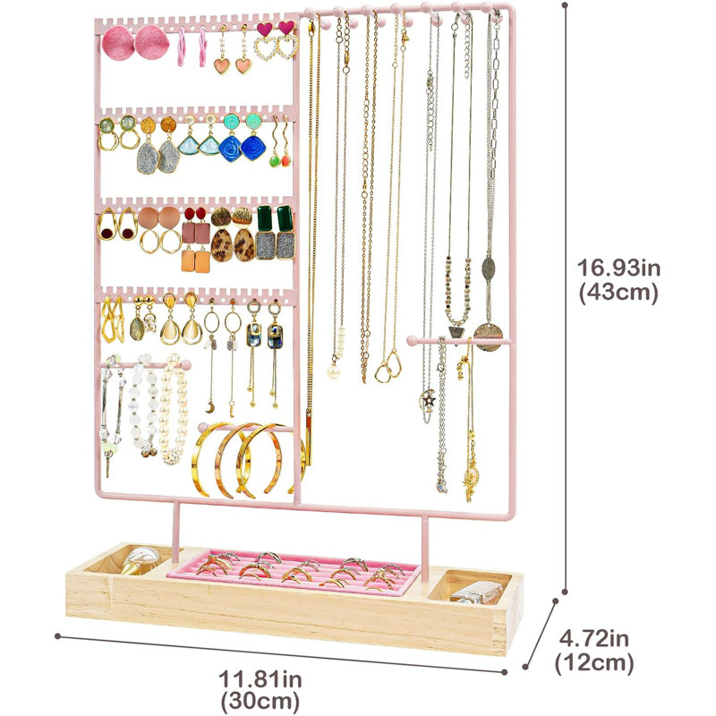 Jewellery Stand +, Pink
