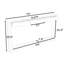 Table de rangement en bois avec 3 tiroirs-42348701