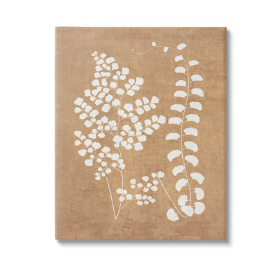 «Boho Garden Sprigs», art mural sur toile par GraffiTee Studios