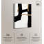 Art Remedy, toile d'art en noir et blanc Urban Grid I-111143236-111143230