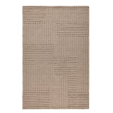 Clayton Geometric Area Rug in Beige