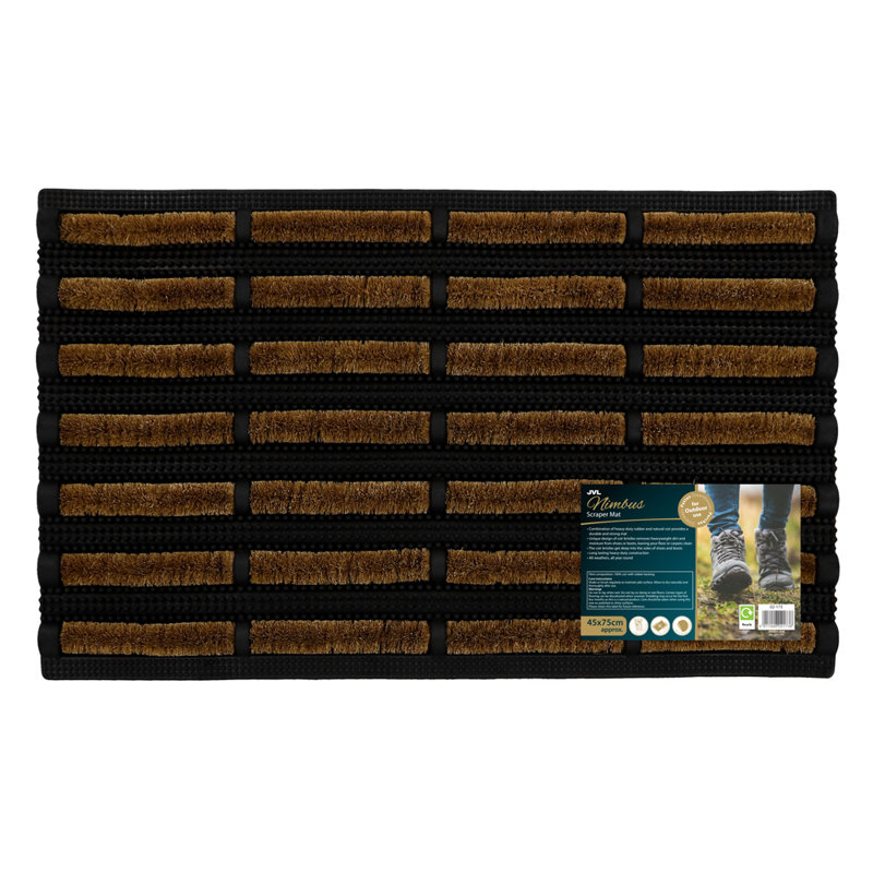 Non-Slip Outdoor Doormat, Rectangle W45 x L75 cm