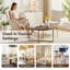 Chaise d'appoint moelleuse en laine d'agneau-707069943