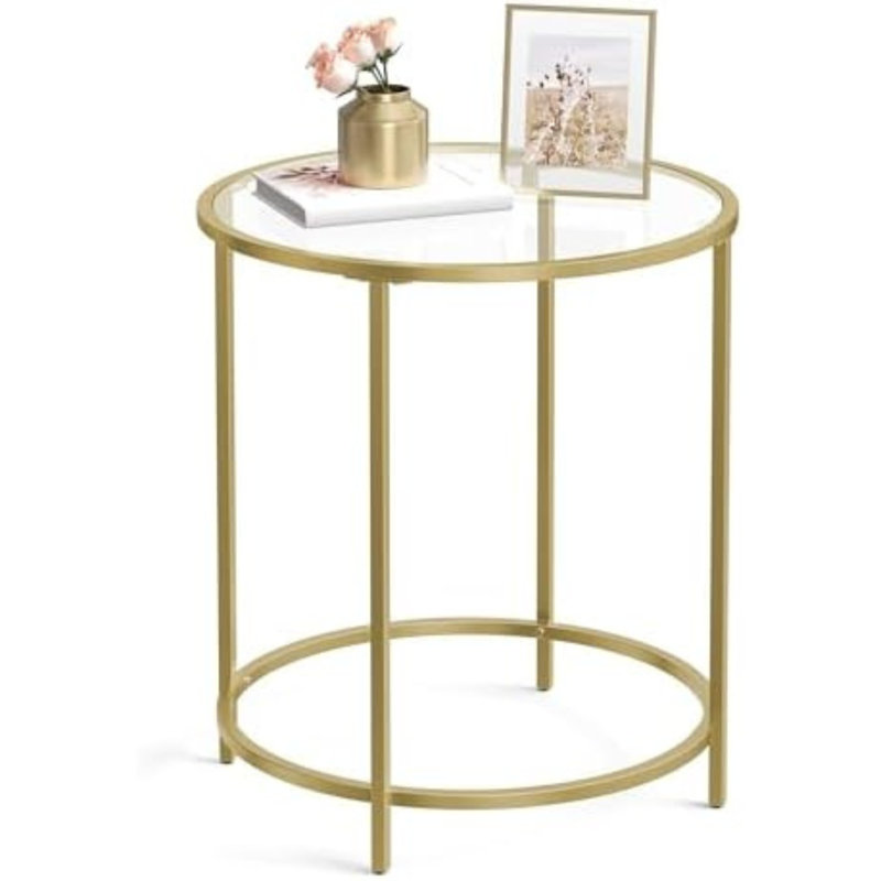 Table de bout en verre Mastin