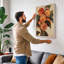 Ripened Peaches Botanical - Wrapped Canvas-879029658-879029662
