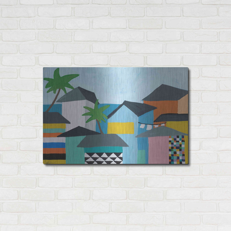 «Beachfront Property 3» par Jan Weiss, H 24 po x l 36 po