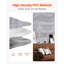 Peel and Stick Wallpaper 15.7x590.5 in Dark Gray Industrial Waterproof