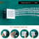 Herathena 3 Functions Temperature Based LED Light Shower System with 6 Body Jets and Rough-in Valve