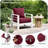 Wynee 24"W X 24"D Outdoor Cushions 6.5'' Deep Seating Cushion Set Indoor and Outdoor Seat / Back Cushion, Only Cushions-1124802884