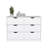 Dresser Curio, Four Drawes, White Finish-1389946123