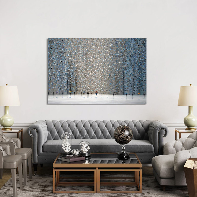 Infinity Rain - Gallery-Wrapped Canvas Giclée, 40" H x 60" W