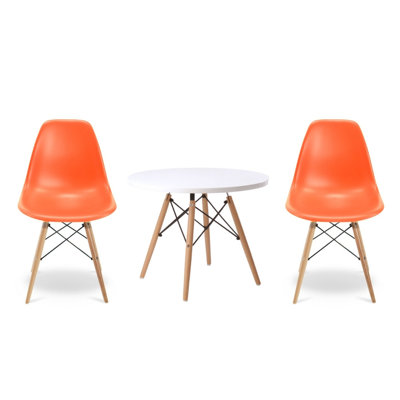 Dilan Kids 3 Piece Play Or Activity Table and Chair Set