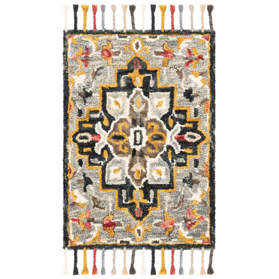 Vahakn Hand Tufted Wool Oriental Rug