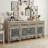 4-drawer 4-door Carved Solid Wood Sideboard-520461788
