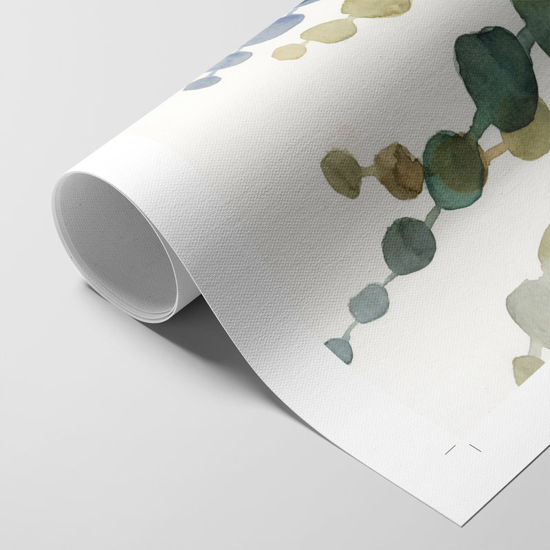 Pompom Botanical I - reproduction de toile seulement - non encadrée, H 48 po x l 32 po