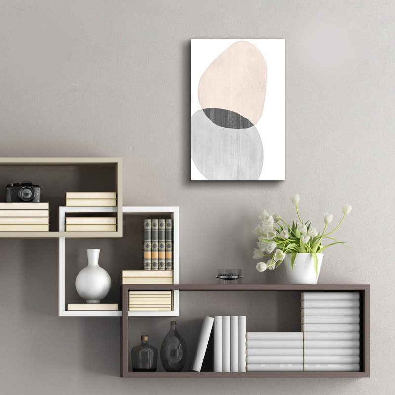 «Shifting Spheres I» par Grace Popp, H 24 po x l 16 po x P 0,2 po