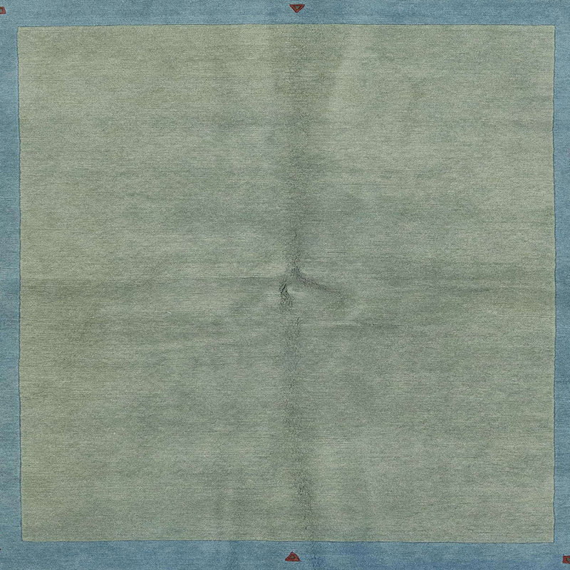 Abstract Indoor Rug, Square 5'