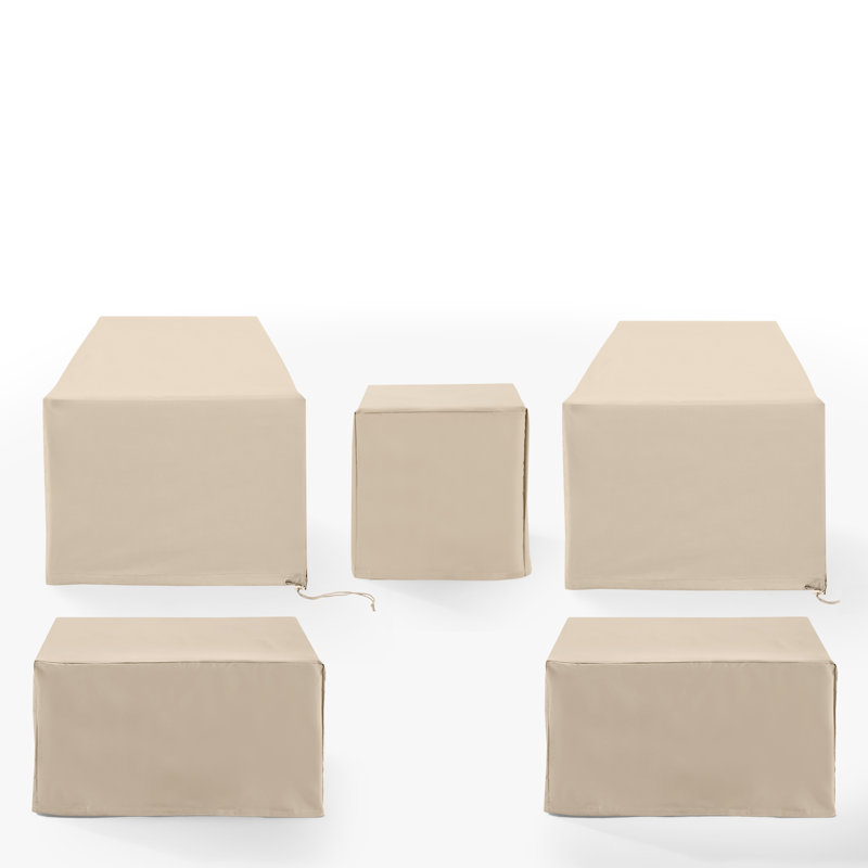 Furniture Covers Outdoor Conversation Set Cover, Tan