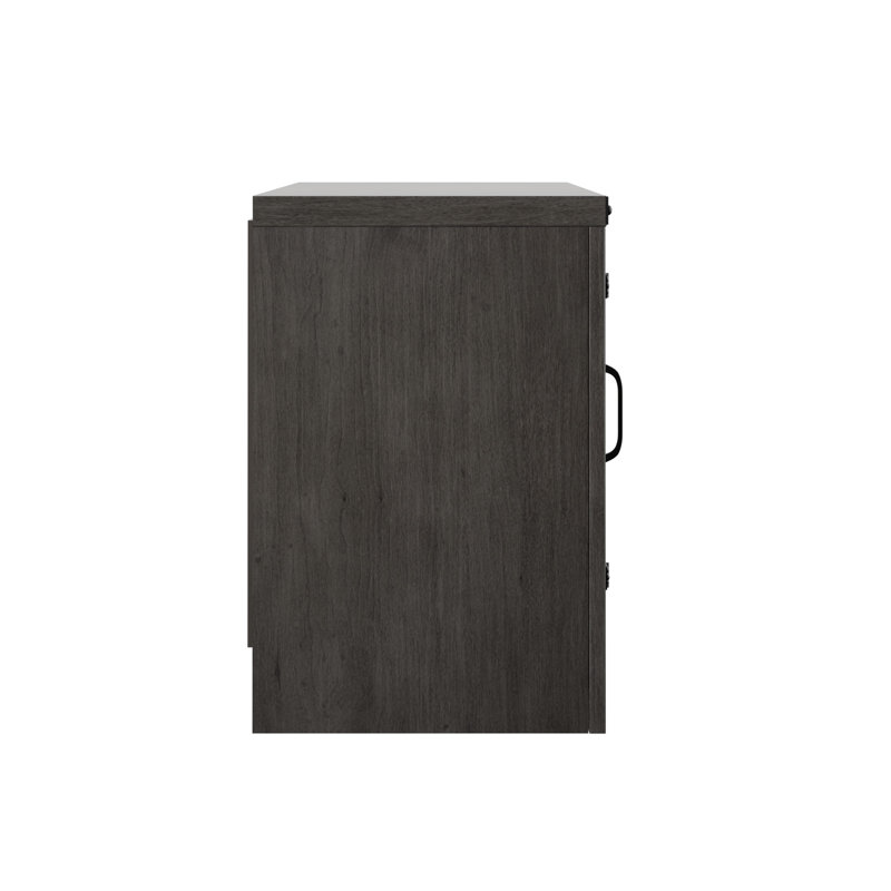 Guadalupe Unfinished TV Stand, Weathered Gray