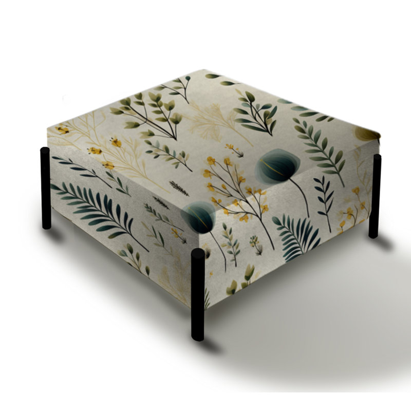 Grand repose-pieds Botanical Harmony II - Plants